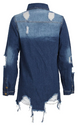 Randi Rye Denim Tunic Bomber